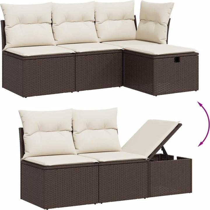 Produktbild vidaXL Garten Sofagarnitur