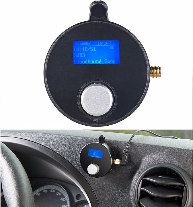 Produktbild Auvisio DAB+/DAB-Empfänger mit FM-Transmitter