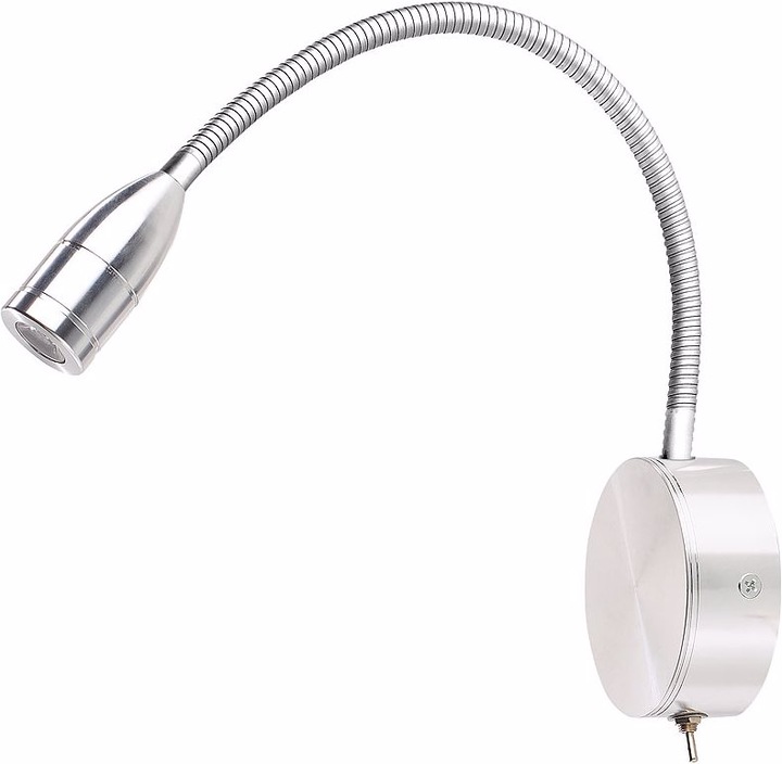 Produktbild Lunartec 2er Pack LED-Bett- & Lese-Leuchte mit Schwanenhals zur Wandmontage