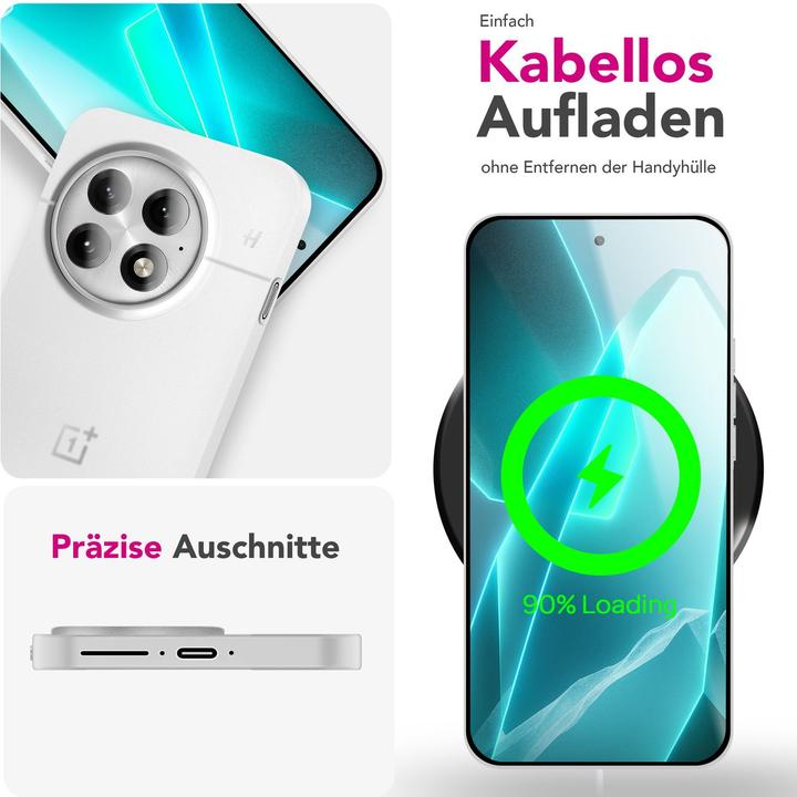 Produktbild Nalia Phantom - 0,3mm Extrem Dünn, Federleicht, Mattiert, Minimalistisch - Ultra-Slim Handycase (OnePlus 13)