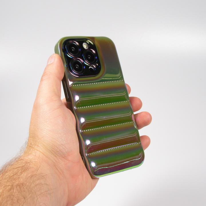 Produktbild PhoneLook Hülle 3D Silikon Polster glänzend & reflektierend (Apple iPhone 14 Pro)