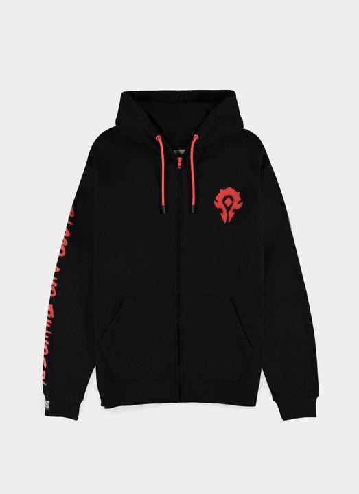 Image du produit Difuzed World of Warcraft - Blood & Thunder - Sweat à capuche zippé pour homme - 2XL (XXL)