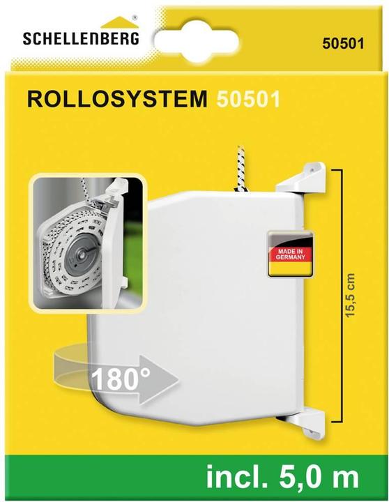 Image du produit Schellenberg 50501 Enrouleur de cordon en saillie (Courroies trapézoïdales)