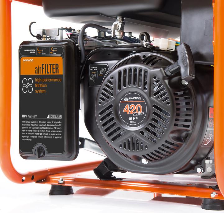 Produktbild Daewoo Power Products Benzin Stromerzeuger DUAL POWER (6000 W, 30 l)