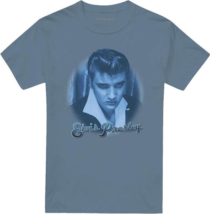 Produktbild Elvis Blue Suede Fade TShirt (S)
