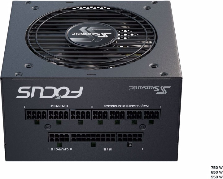 Actual product image Seasonic Focus PX (550 W)