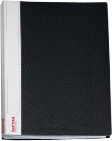 Immagine prodotto Kolma Selezione libro riciclato A4 con 20 tasche nero (A4, 40 x)