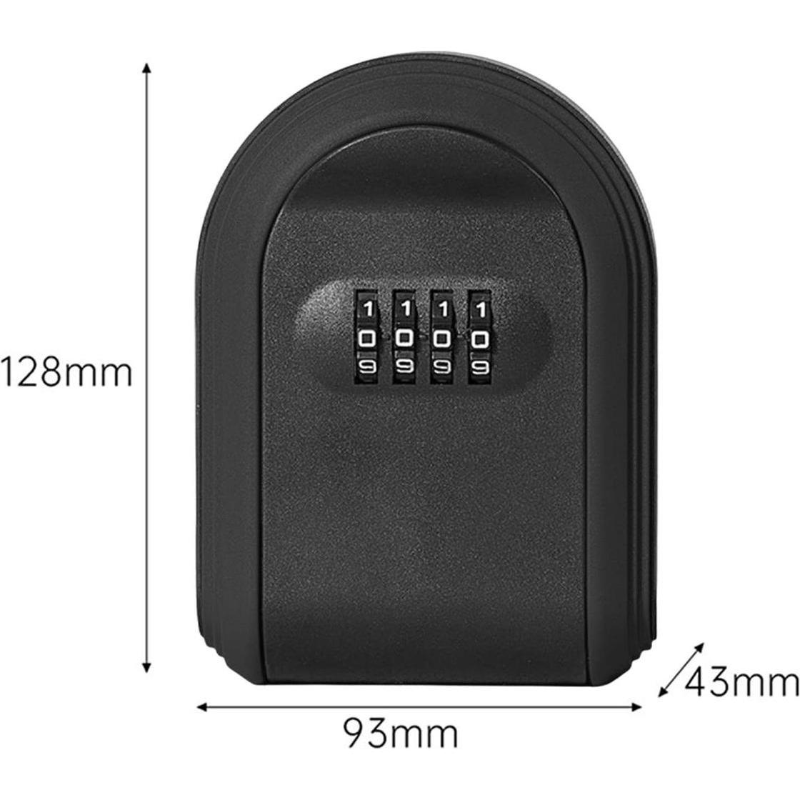 Thumbnail - König Design, Schlüsseltresor + Schlüsselschrank, Schlüsselbox Schlüsseltresor Schlüsselsafe für Innen und Aussen mit Za...