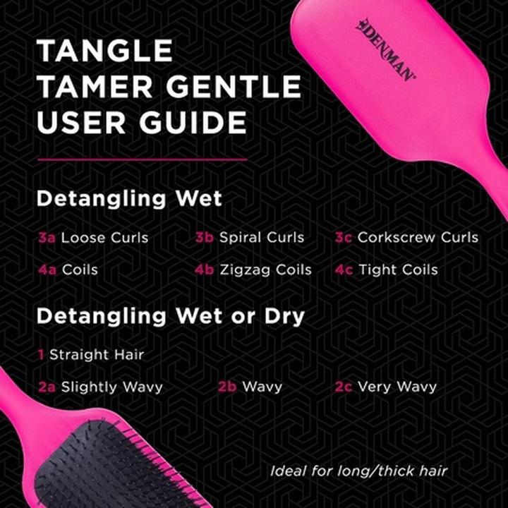 Immagine prodotto Denman Tangle Tamer rosa