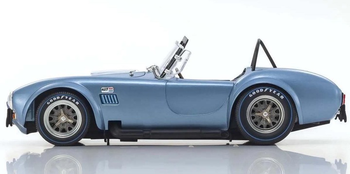Image du produit Kyosho Shelby Cobra 427 S/C Spider, Hellblau-Weiss 1:18