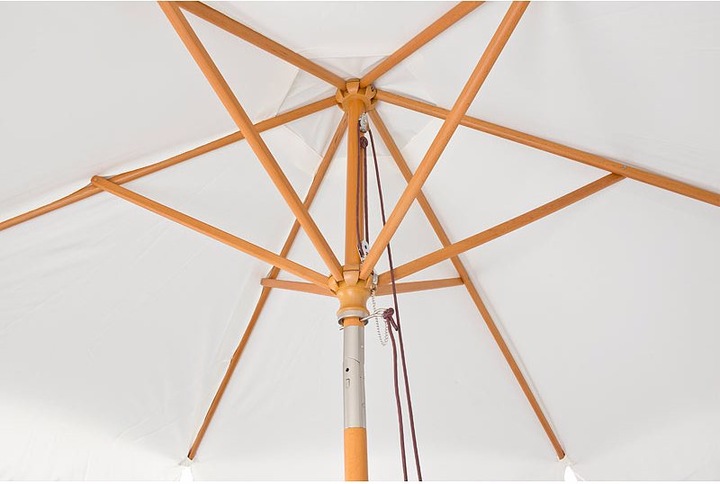 Actual product image Royal Gardineer Tilt parasol with wooden frame (2.84 m)