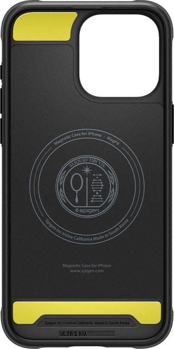 Produktbild Spigen Rugged Armor MAG iPhone 15 Pro Max 6,7" Magsafe czarny/matte black ACS06561 (Apple iPhone 15 Pro Max)