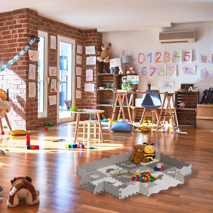 Actual product image Relaxdays Puzzle mat (32 x 32 x 1 cm)