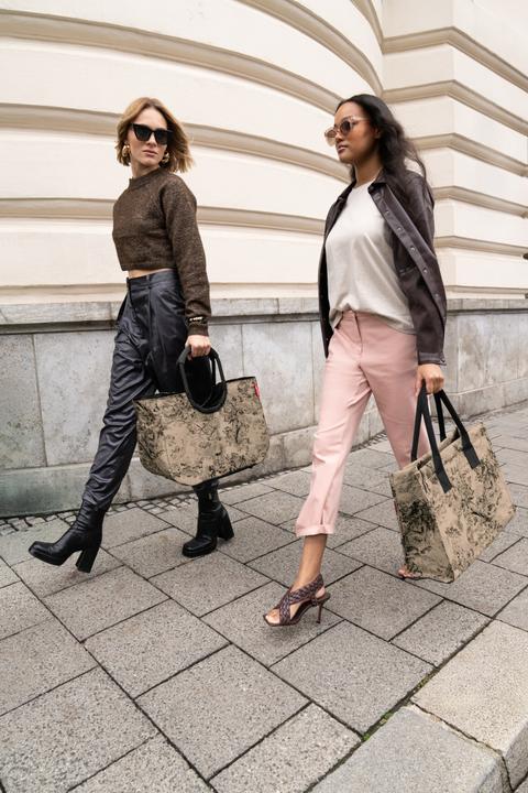 Produktbild reisenthel loopshopper L jacquard brown