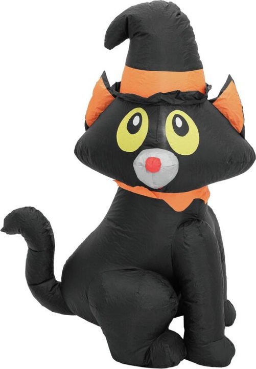 Produktbild Europalms Halloween Aufblasbare Figur Katze, 122cm