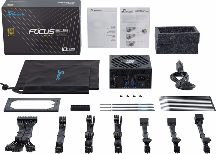 Actual product image Seasonic Focus SGX (650 W)