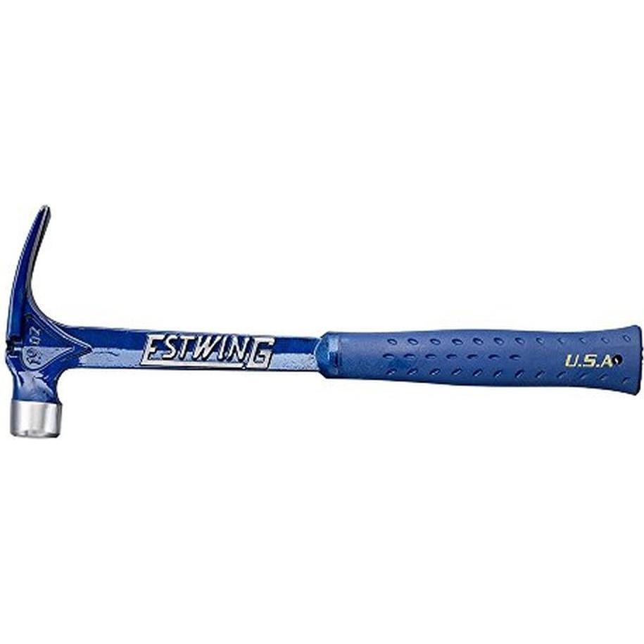 Estwing, Martello, rechte klauwhamer Ultra - vinyl blauwe handgreep - 530 gram kopgewicht (530 g)