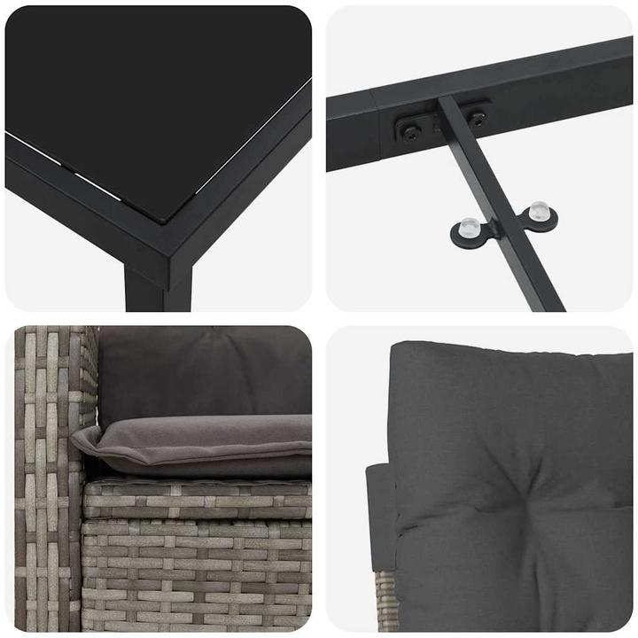 Produktbild vidaXL Gartenstuhl (80 x 80 x 73 cm)