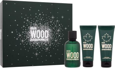 Produktbild Dsquared2 Wood Green Men Christmas 2024 Eau de Toilette / Bath Shower Gel / After Shave Balm (Eau de Toilette, 100 ml)