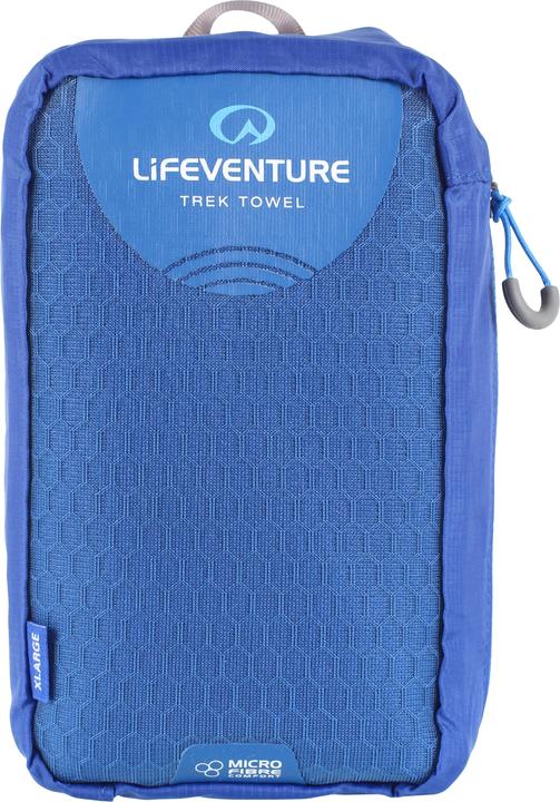Actual product image Lifeventure MicroFibre Trek Towel, Blue, Extra Large