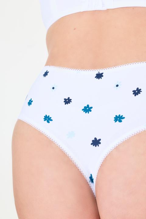 Produktbild Ulla Popken Strings, 5er-Pack, Millefleur/einfarbig (60)