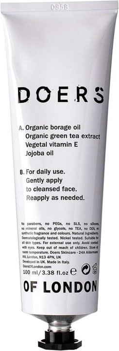 Actual product image Doers of London Hydrating Face Cream (100 ml, Day cream)