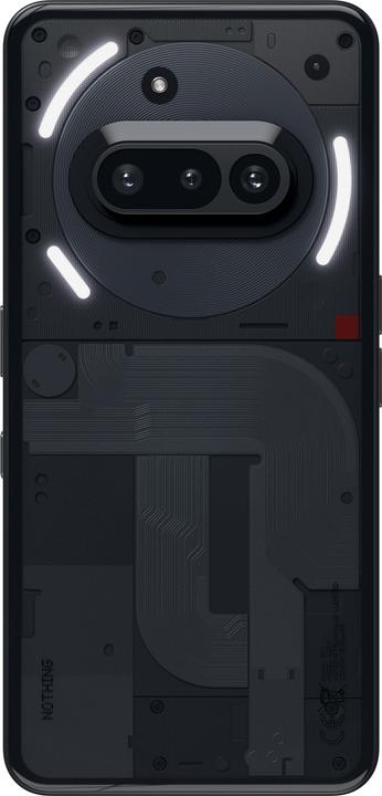 Produktbild Nothing Phone (3a) (256 GB, Black, 6.77", Dual SIM, 50 Mpx, 5G)