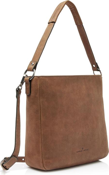 Productafbeelding Castelijn & Beerens Carisma leren schoudertas 30 cm