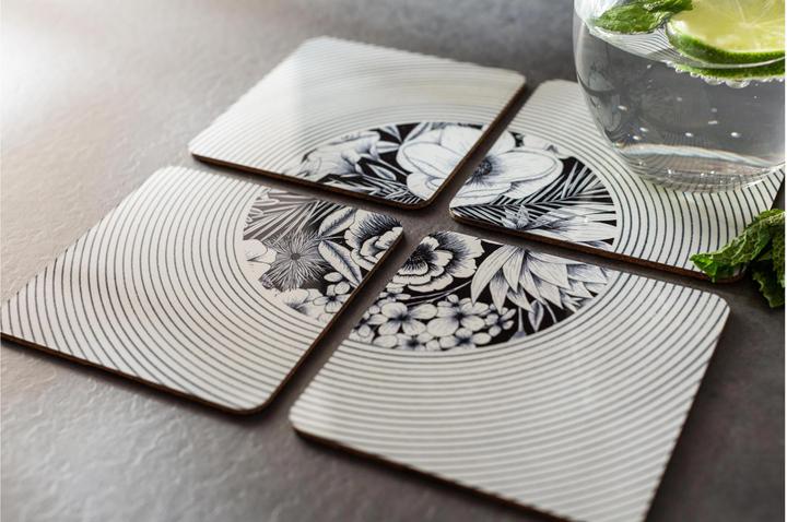 Actual product image Cricut Coaster Infusible Ink Coaster, 4 pieces