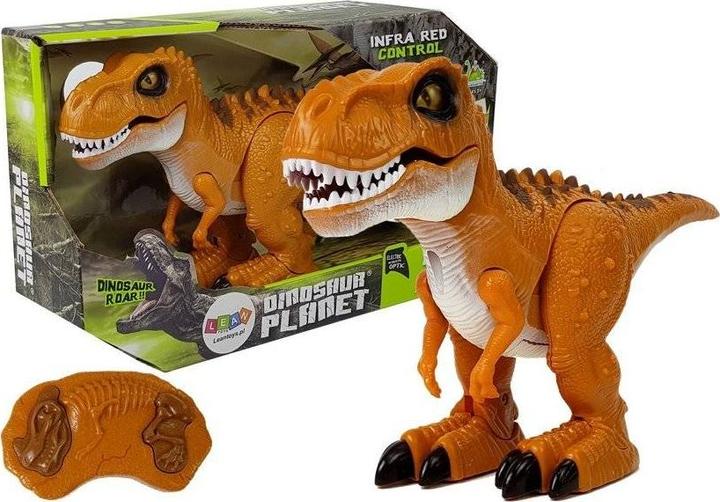 Lean Toys Ferngesteuerter Dinosaurier braun