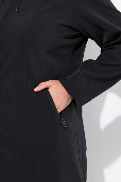 Immagine prodotto Ulla Popken HYPRAR Long-Softshelljacke, wasserabweisend, A-Linie (50, 52)