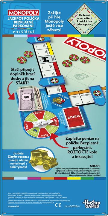 Actual product image Hasbro Monopoly Free Parking Jackpot (Czech)