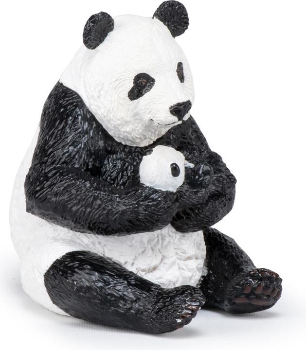 Image du produit Papo Panda assis avec son petit