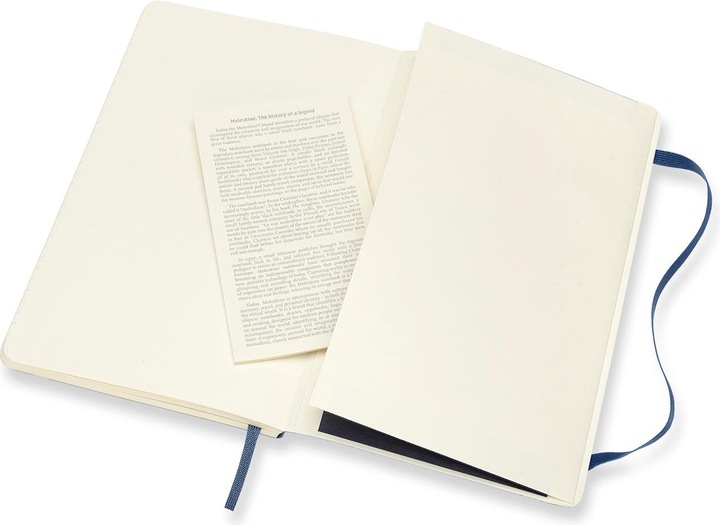 Image du produit Moleskine Carnet de notes (A5, À rayures, Couverture souple)