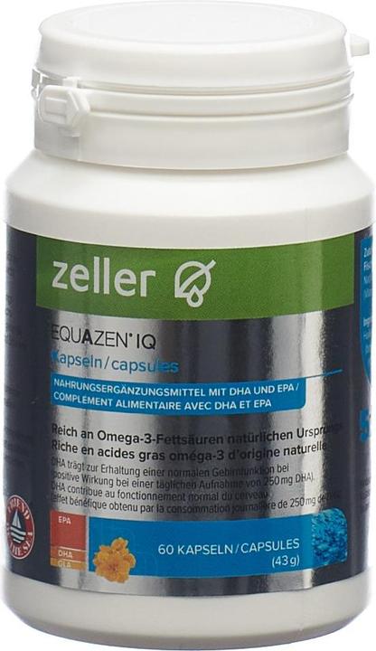 Actual product image Equazen IQ Kapsel (60 pcs., Capsules, 70 g)