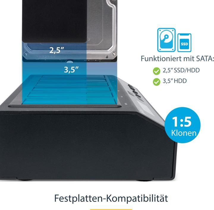Produktbild StarTech 1:5 Hard Drive Duplicator