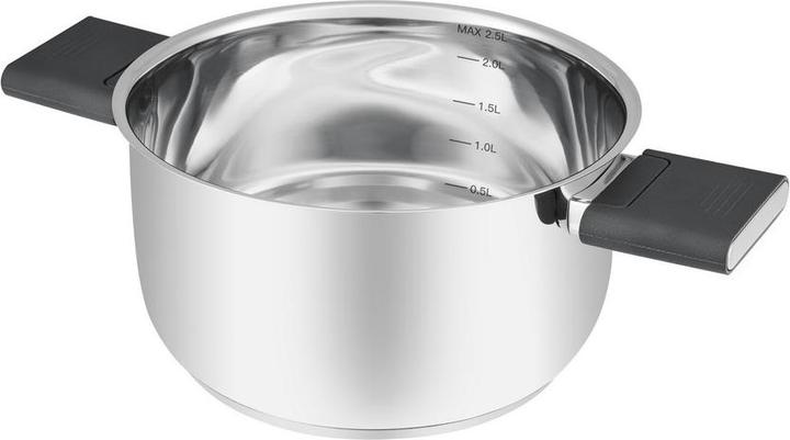 Image du produit Resto CASSEROLE D18CM 2.5L/92202 (Casserole à manche, Acier inoxydable, 18 x 10 cm)