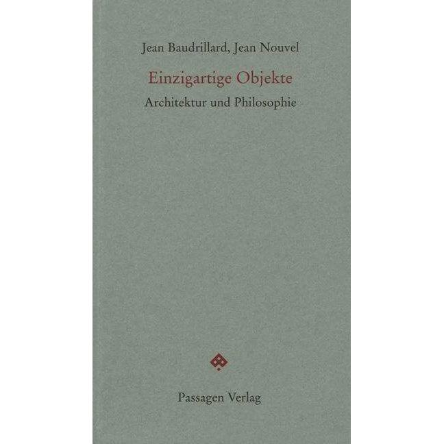 Einzigartige Objekte, Fachbücher von Jean Nouvel, Jean Baudrillard