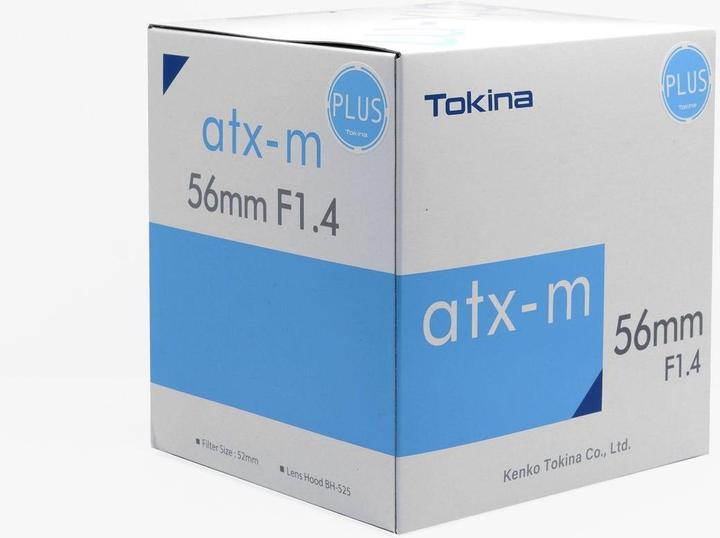 Image du produit Tokina 56mm 1:1.4 ATX-M Sony E-Mount (APS-C) Plus (Sony E, APS-C / DX)