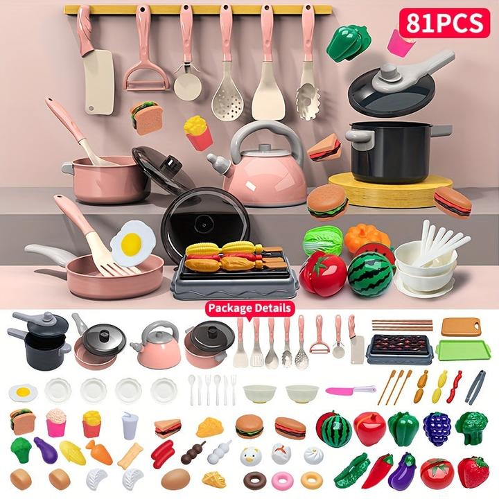Image du produit Activity Board Jouets pour enfants pour la cuisine, les jeux de rôle, les ustensiles de cuisine pour garçons et