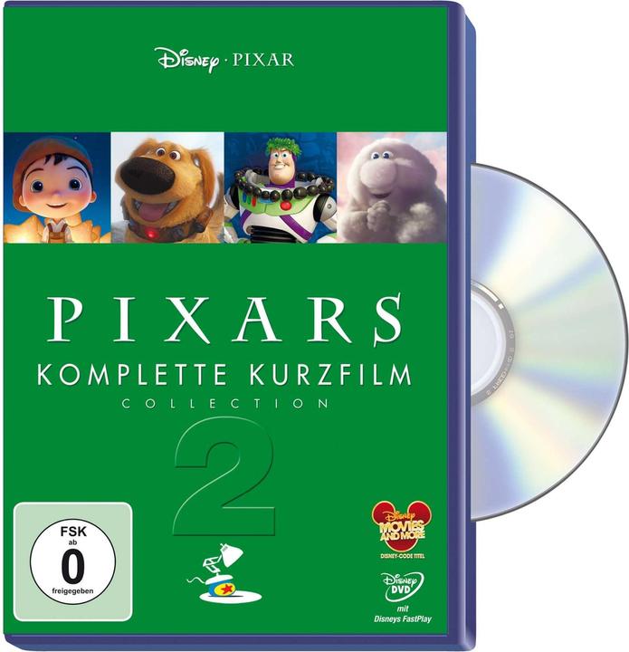 Actual product image Pixar's Complete Short Film Collection (DVD, 2012, German, English)