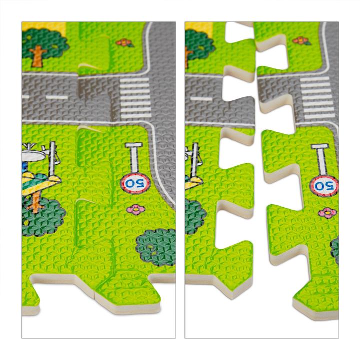 Produktbild Relaxdays Strasse mit Tieren (31 x 31 x 1 cm)