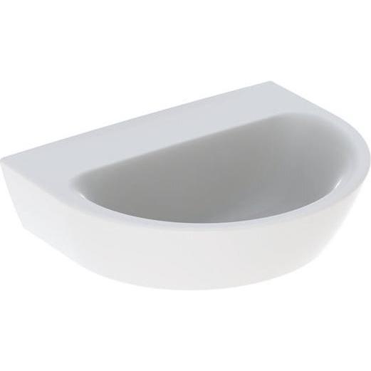 Geberit, Waschbecken, Renova Handwaschbecken, ohne Hahnloch, ohne Überlauf, Breite: 45cm (1750 mm, 450 mm)