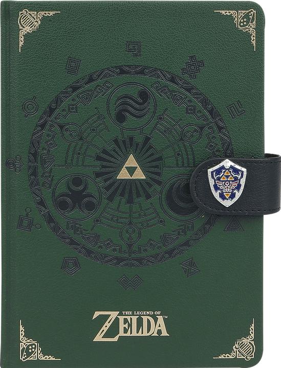 Produktbild Pyramid Notizbuch Legend of Zelda Triforce (A5, Blanko, Harter Einband)