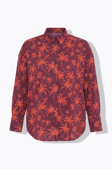 Produktbild Studio Untold Hemdbluse, Oversize Shape, Palms-Print (46, 48)