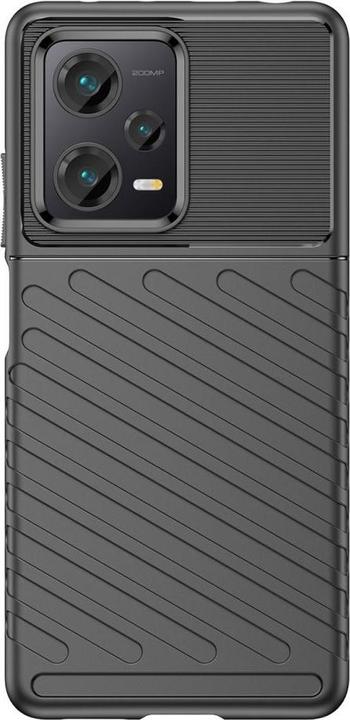 Image du produit Hurtel Thunder Case étui pour Xiaomi Redmi Note 12 Pro+ silicone armor case noir (Xiaomi Redmi Note 12 Pro+)