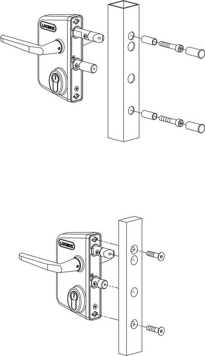 Produktbild Locinox Gartentorschloss (1 Stk.)