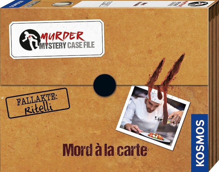 Immagine prodotto Kosmos Murder Mystery Case File - Mord à la carte (Tedesco, 2022)