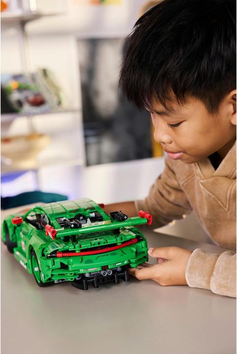 Image du produit LEGO Porsche 911 GT3 R Rexy AO Racing Rennwagen (42224, LEGO Technic)