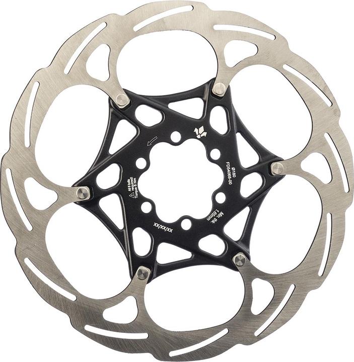 Actual product image Formula Brake disc, 180mm, 6-hole, two-piece, black (180 mm)